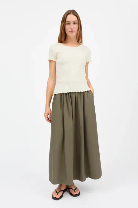 Hovedbilde Dagny Skirt Khaki