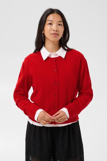 Hovedbilde CarimiPW Cardigan Goji Berry