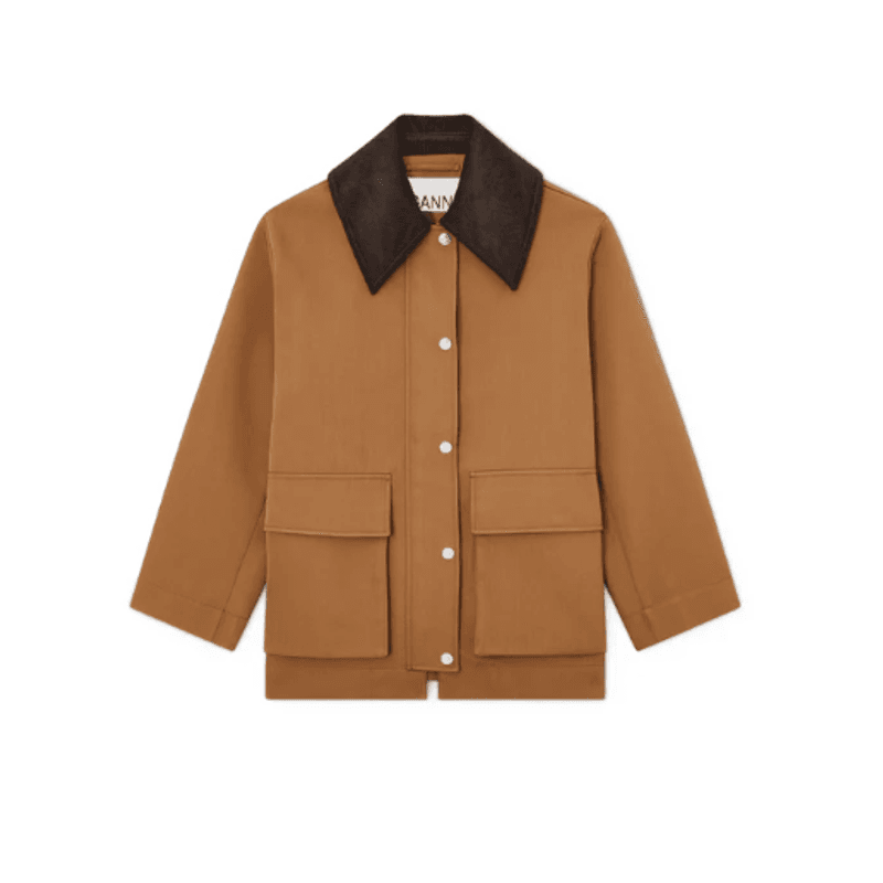 HEAVY TWILL Jacket Cinnamon Swirl