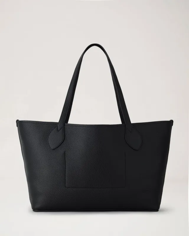 TREE Tote Black Heavy Grain