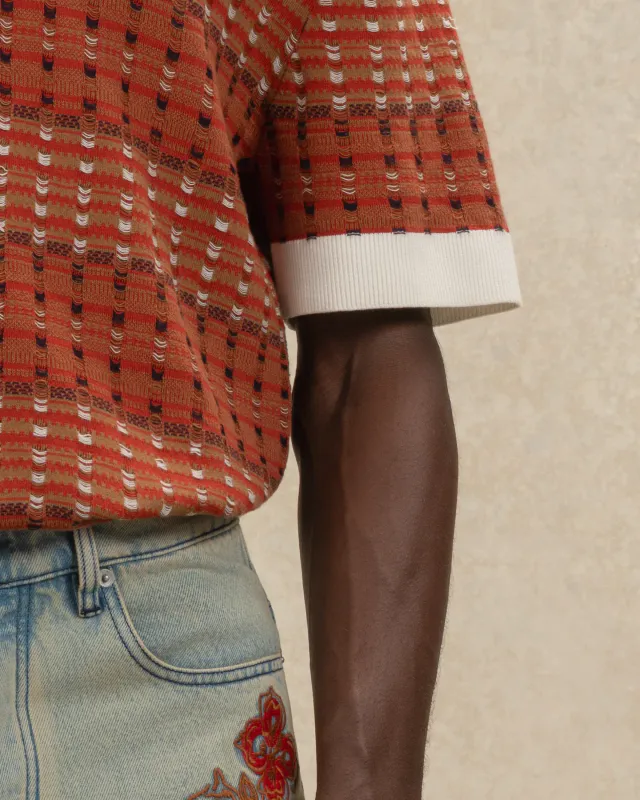 Polo Maille Coogie Dark Red