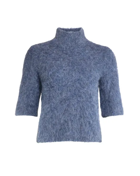 Hovedbilde HAIRY Knit Turtleneck Blue