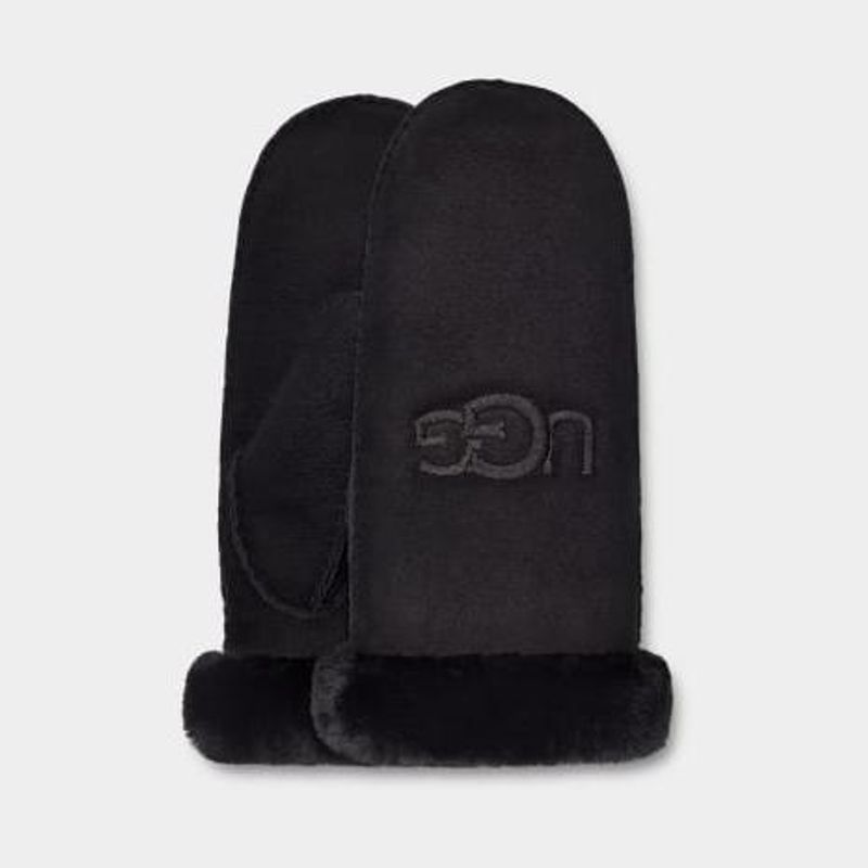 SHEEPSKIN EMB MIT Black 