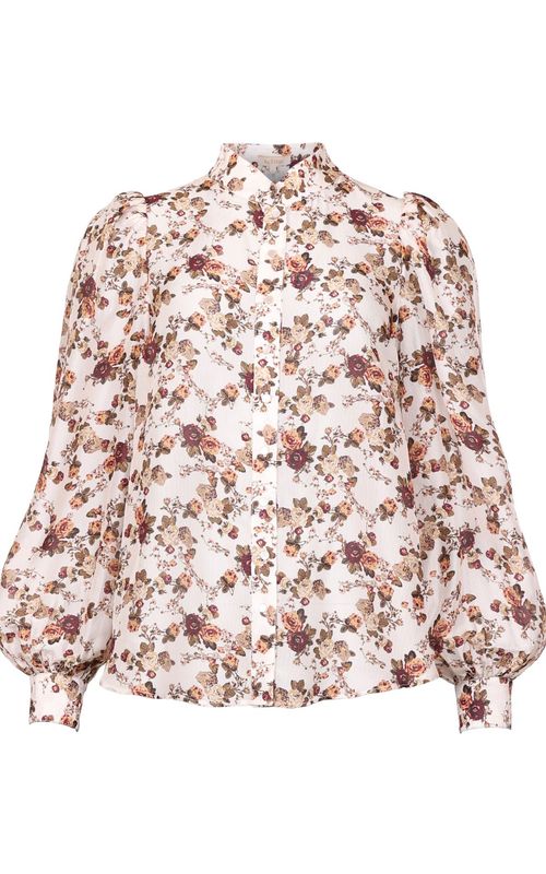 Organza Blouse Vintage Posy