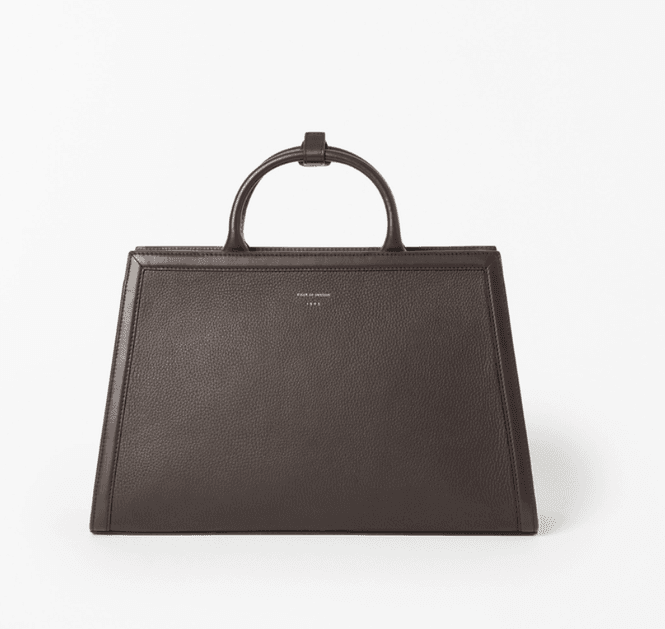 Hovedbilde ACORI Leather Office Bag Dark ...