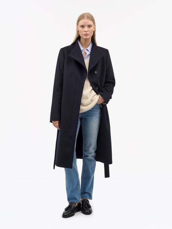 CEDRIN Coat Dark Blue