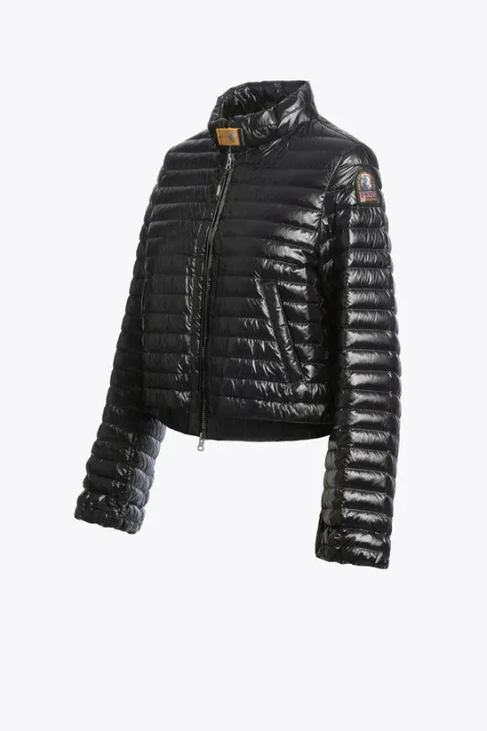AKANE Short Hooded Puffer Black