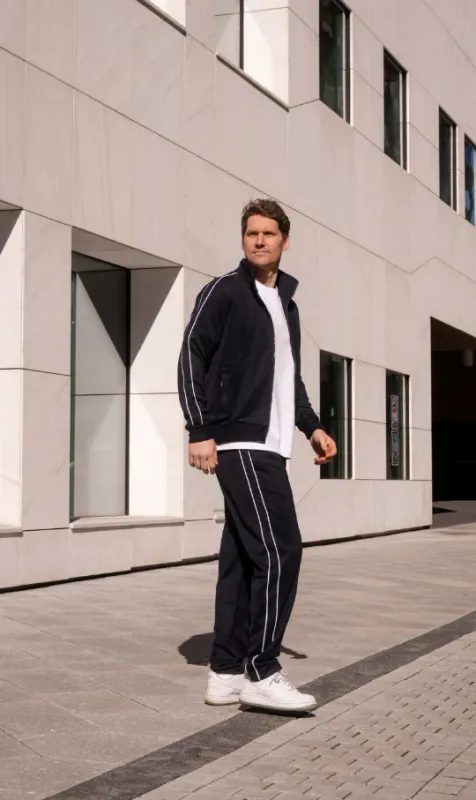 Track Pants NYC Navy 