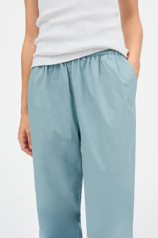 Edgar Cropped Pants Aqua