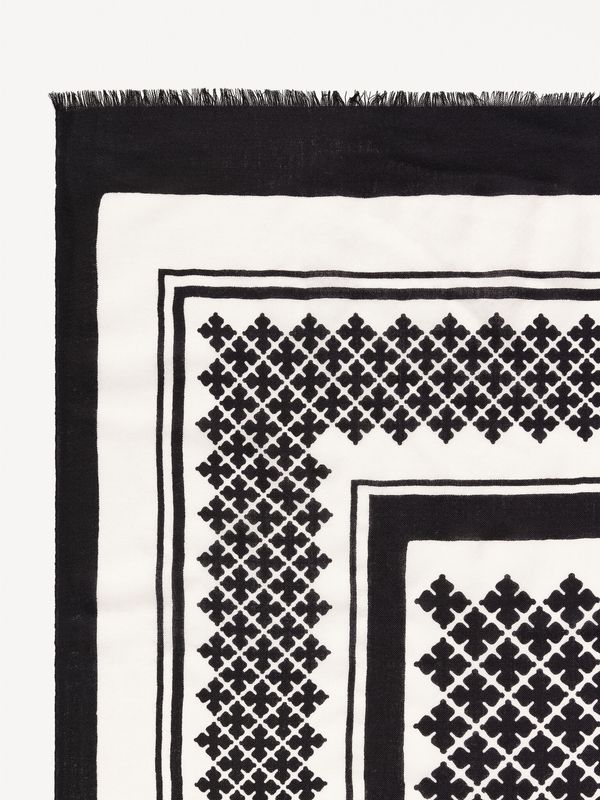 JULEE Wool Scarf Black