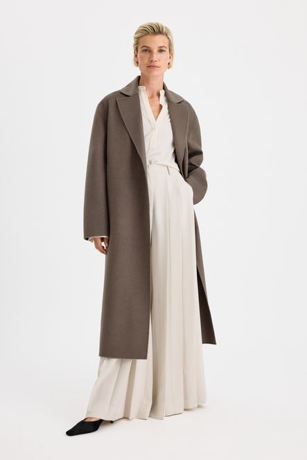 Hovedbilde Alyssa Doublé Coat Taupe ...