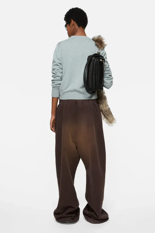 Cardigan Yak Wool Dusty Blue