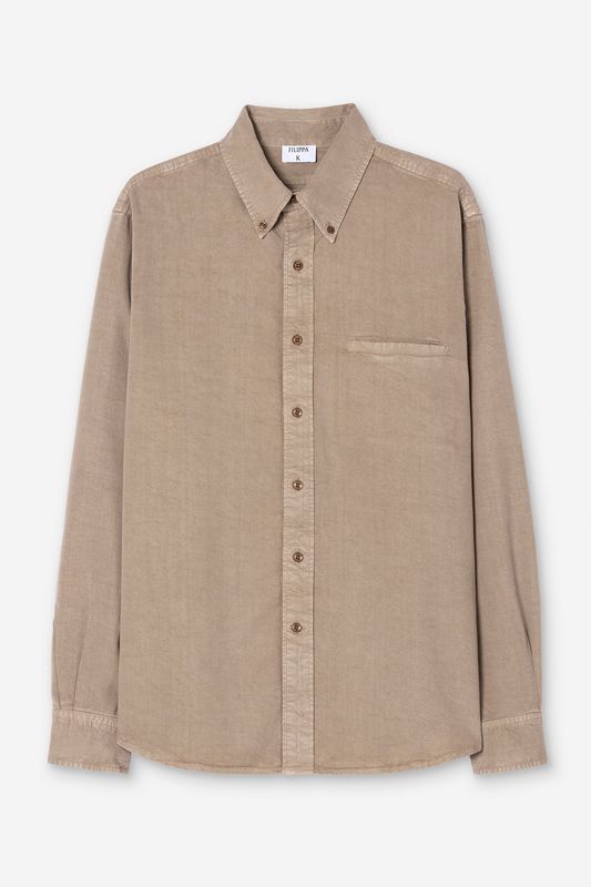 Zack Shirt Stone Taupe