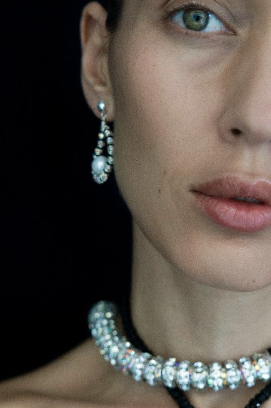 THE FAT DIAMOND Necklace Silver