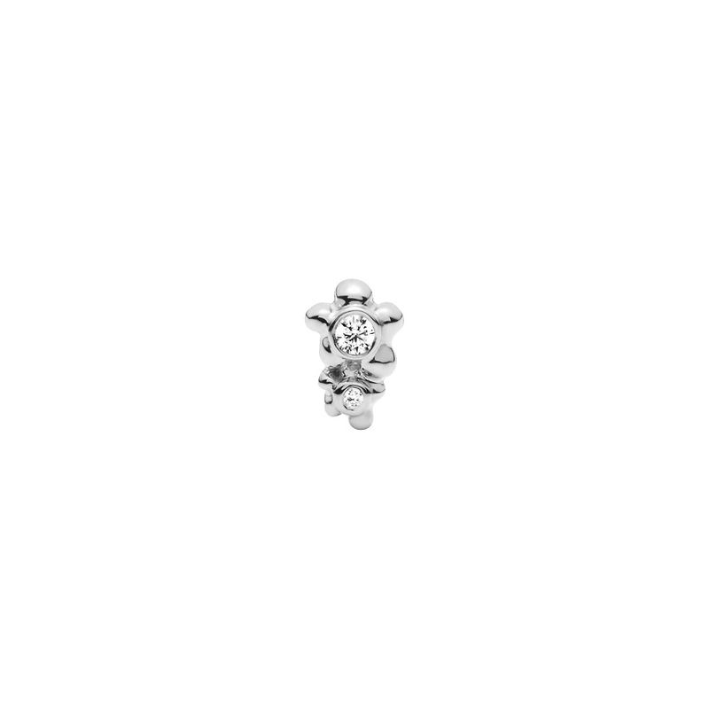 Lily Stud Silver