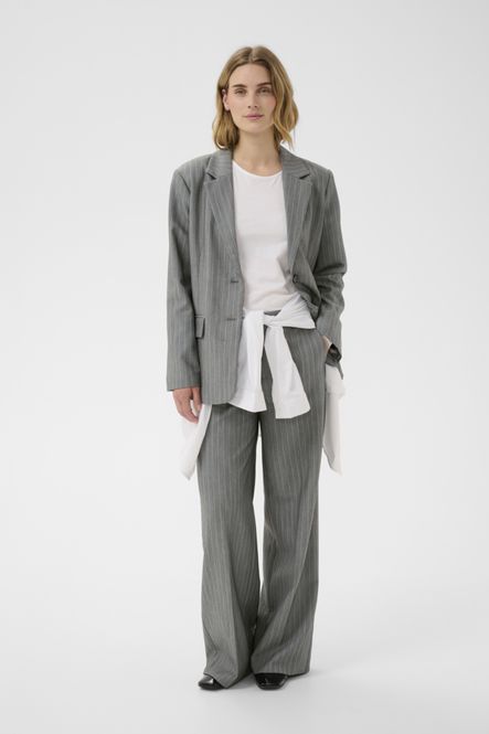 Hovedbilde NARA Blazer Grey White Stripe