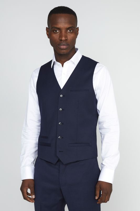 BRECK WAISTCOAT Navy 