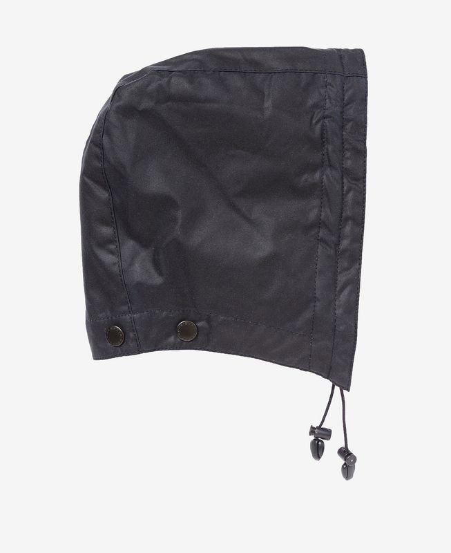 WAX Cotton Hood Navy 