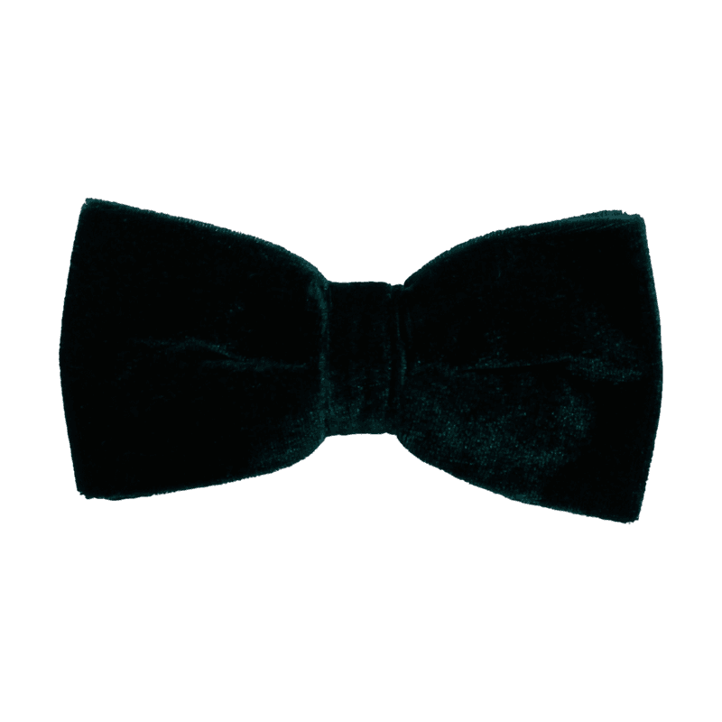 VELVET PRE TIE Bottle Green