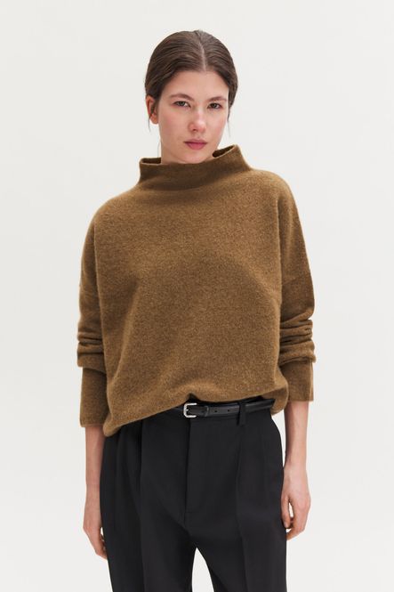 Hovedbilde MIKA YAK Funnelneck Mid Brown