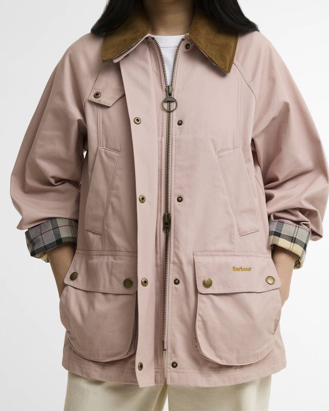 Modern Beadnell Casual Jacket Pink