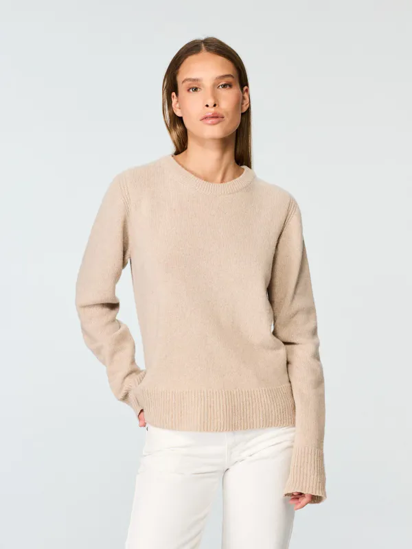 Women's Cashmere Knit Sand