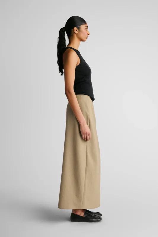 TURNIP Skirt Khaki