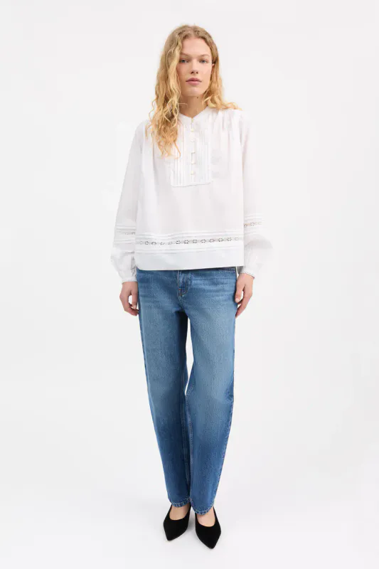 Leaf Shirt Optic White