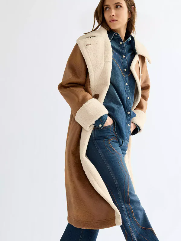 Wrange Coat Medium Brown