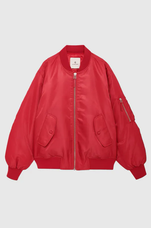 LEON Bomber Jacket Tango Red