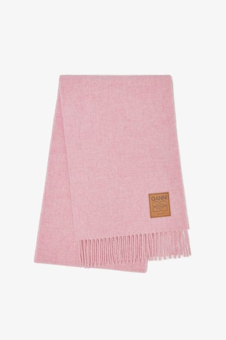 Hovedbilde Double face Wool Scarf Mauve ...