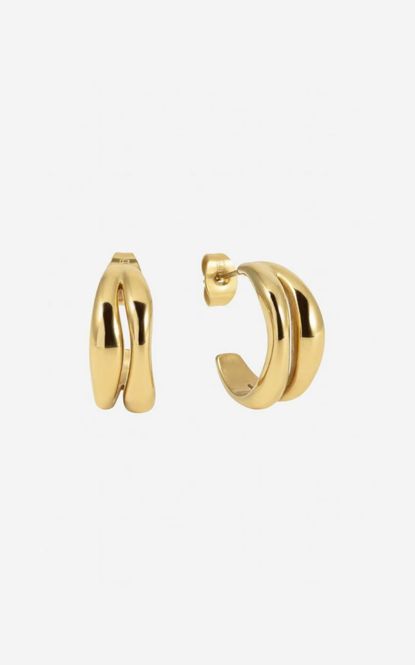 Hovedbilde The Curved Hoops Gold