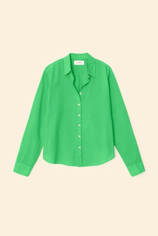 BOWIE Shirt Green Leaf 