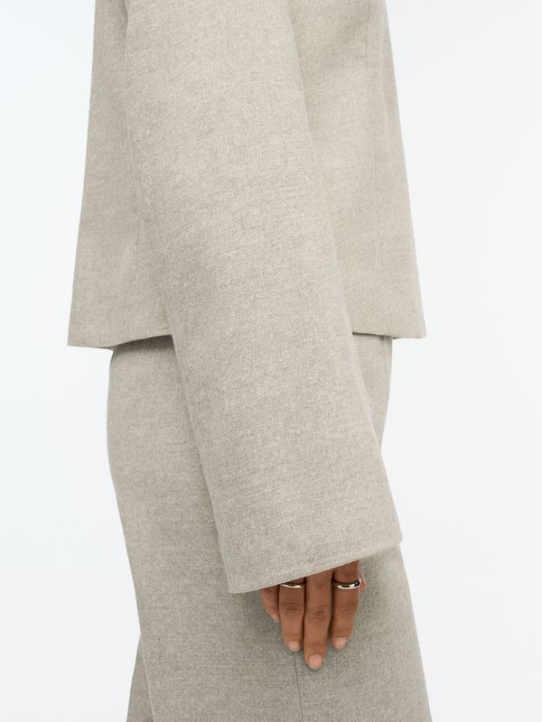 ELEANO Relaxed-Fit Jacket Beige