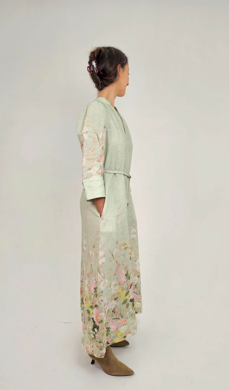 Linen Shift Dress Harmony