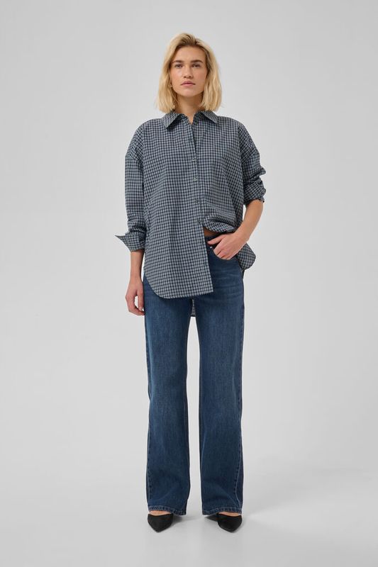 JEANS WIDE 05 THE LOUIS 139 Dark Blue Retro Wash