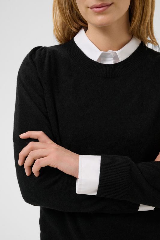 EvinaPW Pullover Black 