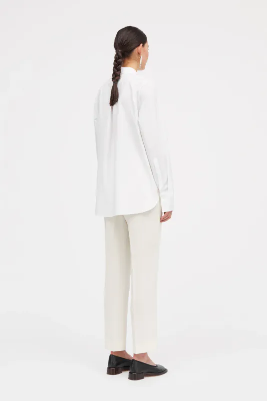 BERTINE Mkdt Signaturepoplin White 