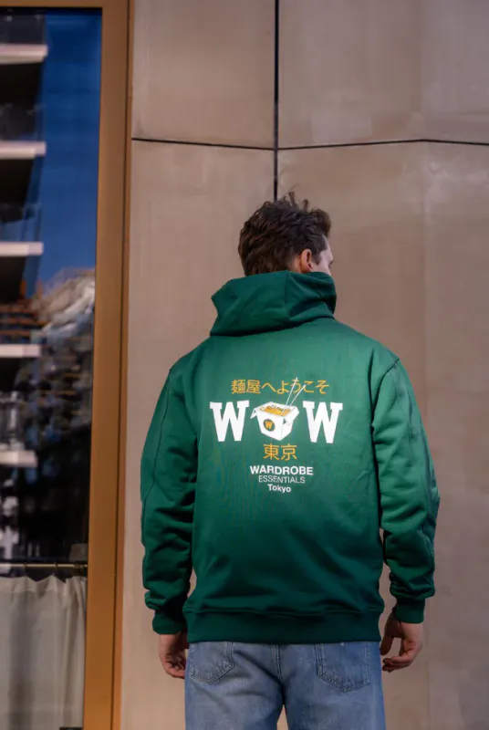 Hoodie Tokyo Green 