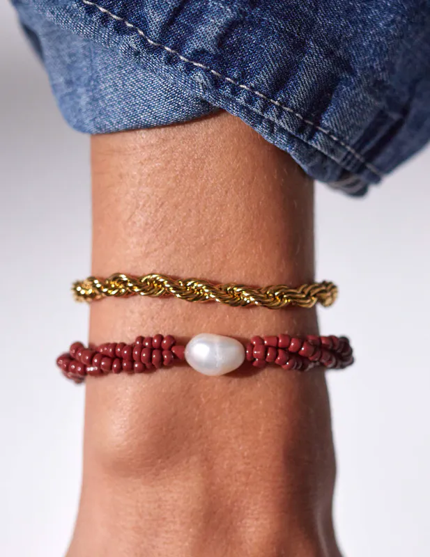 Golden Rope Bracelet